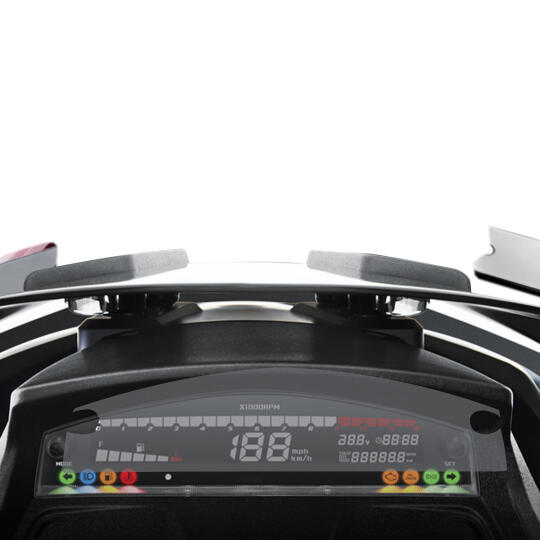 GP Kompozit SYM Jet X 125 2023 Uyumlu Motosiklet Ekran Koruyucu Şeffaf (1)