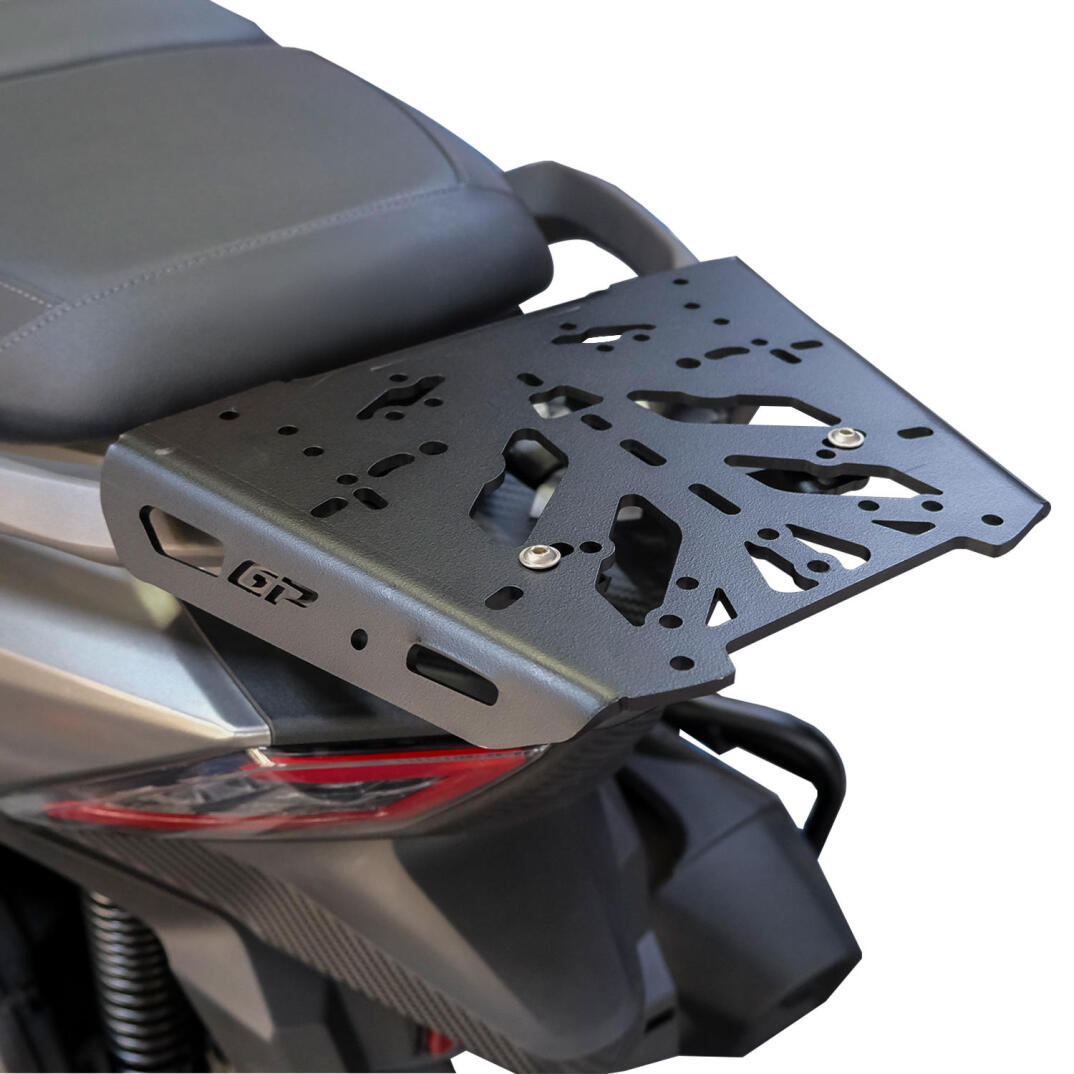 GP Kompozit SYM Joymax Z 250 / Z 250 Plus 2023-2026 Uyumlu Arka Çanta Demiri Siyah - 2