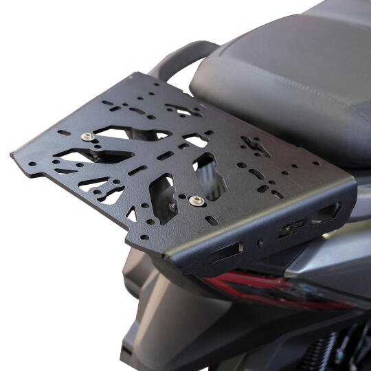 GP Kompozit SYM Joymax Z 250 / Z 250 Plus 2023-2026 Uyumlu Arka Çanta Demiri Siyah - 3