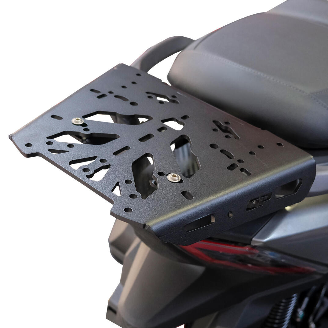 GP Kompozit SYM Joymax Z 250 / Z 250 Plus 2023-2026 Uyumlu Arka Çanta Demiri Siyah - 3