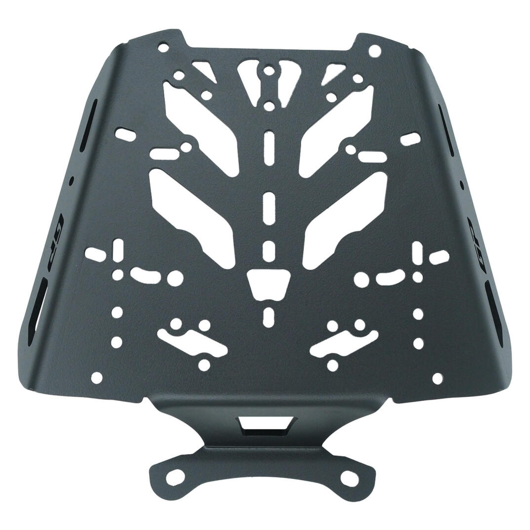 GP Kompozit SYM Joymax Z 250 / Z 250 Plus 2023-2026 Uyumlu Arka Çanta Demiri Siyah - 5
