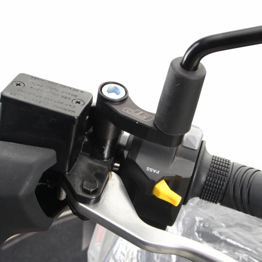 GP Kompozit SYM Joymax Z 250 / Z 250 Plus 2023-2026 Uyumlu Ayna Genişletme Siyah (1)