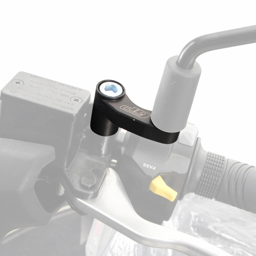GP Kompozit SYM Joymax Z 250 / Z 250 Plus 2023-2026 Uyumlu Ayna Genişletme Siyah - 3
