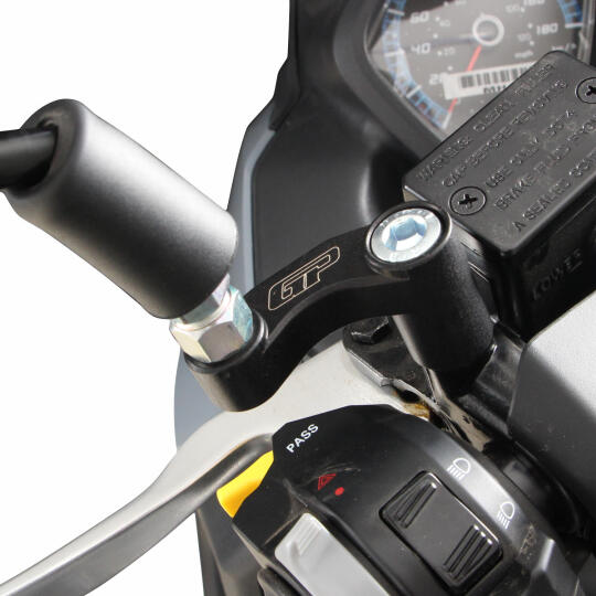 GP Kompozit SYM Joymax Z 250 / Z 250 Plus 2023-2026 Uyumlu Ayna Genişletme Siyah - 4