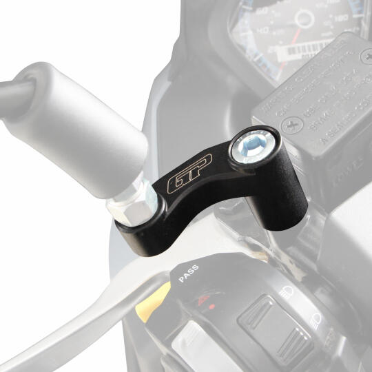 GP Kompozit SYM Joymax Z 250 / Z 250 Plus 2023-2026 Uyumlu Ayna Genişletme Siyah - 5