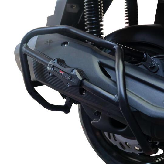 GP Kompozit SYM Joymax Z 250 / Z 250 Plus 2023-2026 Uyumlu Egzoz Koruma Demiri Siyah - 3