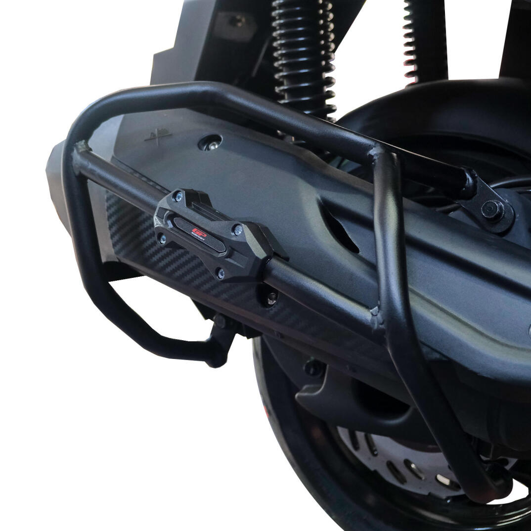 GP Kompozit SYM Joymax Z 250 / Z 250 Plus 2023-2026 Uyumlu Egzoz Koruma Demiri Siyah - 3