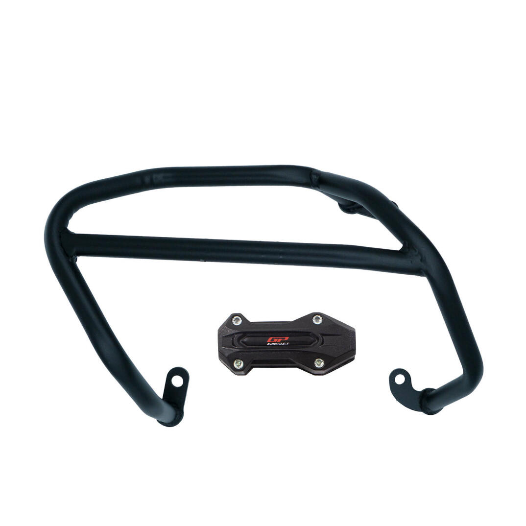 GP Kompozit SYM Joymax Z 250 / Z 250 Plus 2023-2026 Uyumlu Egzoz Koruma Demiri Siyah - 6