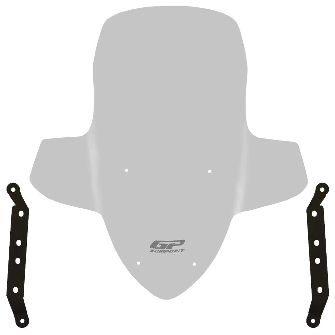 GP Kompozit SYM Joymax Z 250 / Z 250 Plus 2023-2026 Uyumlu Elcikli Ön Cam Füme - 1