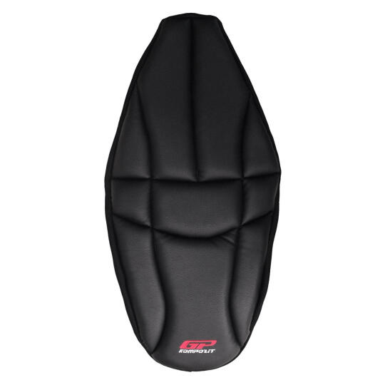GP Kompozit SYM Joymax Z 250 / Z 250 Plus 2023-2026 Uyumlu Fileli Motosiklet Konfor Sele Kılıfı Siyah