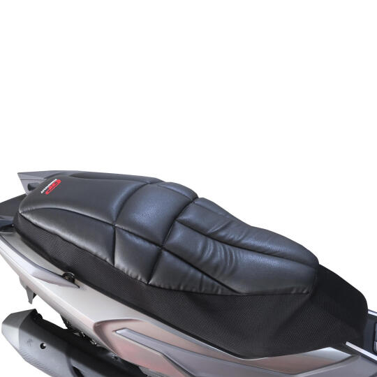 GP Kompozit SYM Joymax Z 250 / Z 250 Plus 2023-2026 Uyumlu Fileli Motosiklet Konfor Sele Kılıfı Siyah (1)