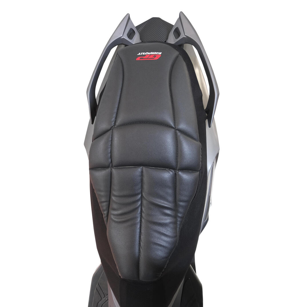 GP Kompozit SYM Joymax Z 250 / Z 250 Plus 2023-2026 Uyumlu Fileli Motosiklet Konfor Sele Kılıfı Siyah - 3