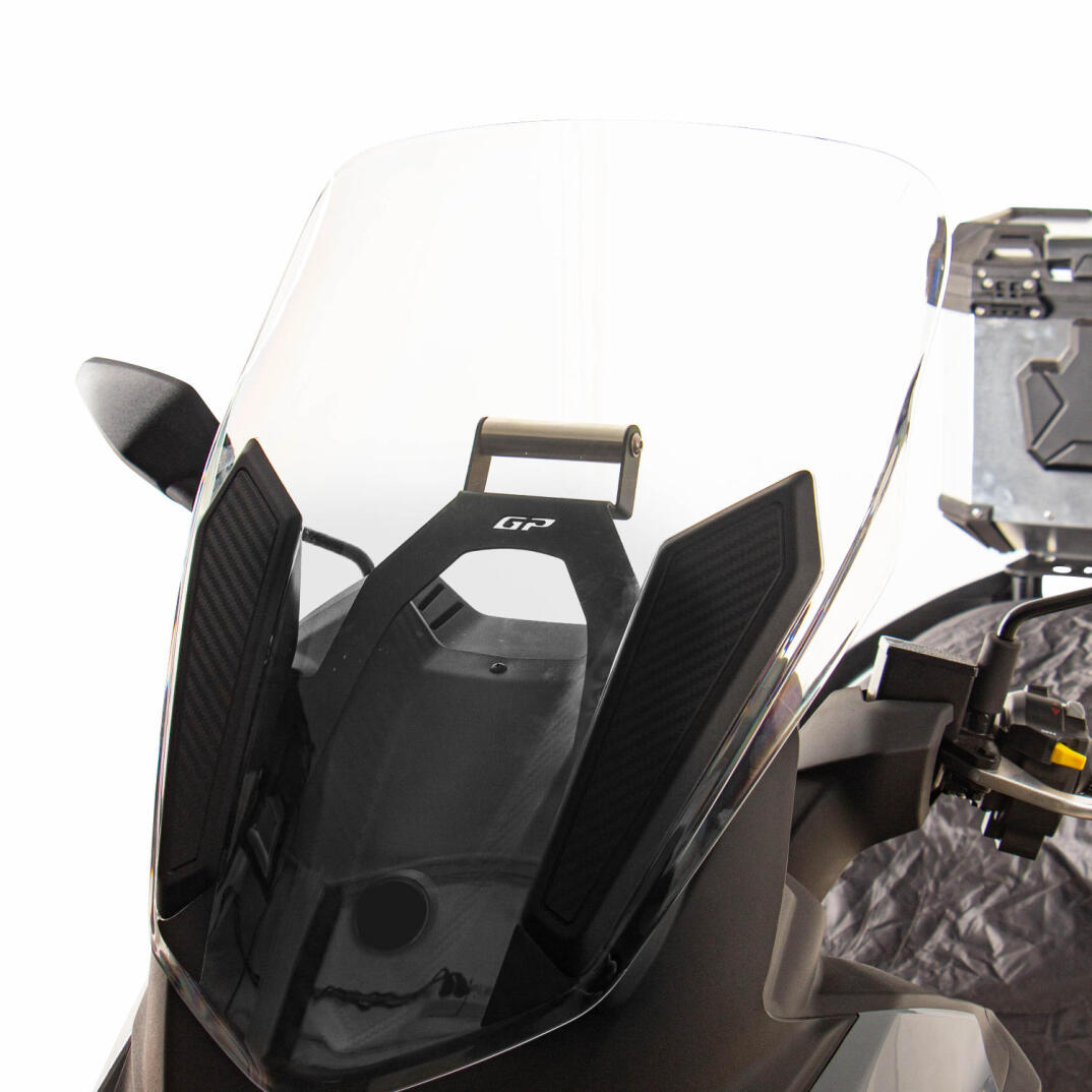 GP Kompozit SYM Joymax Z 250 / Z 250 Plus 2023-2026 Uyumlu Telefon / Navigasyon Tutucu Siyah - 3