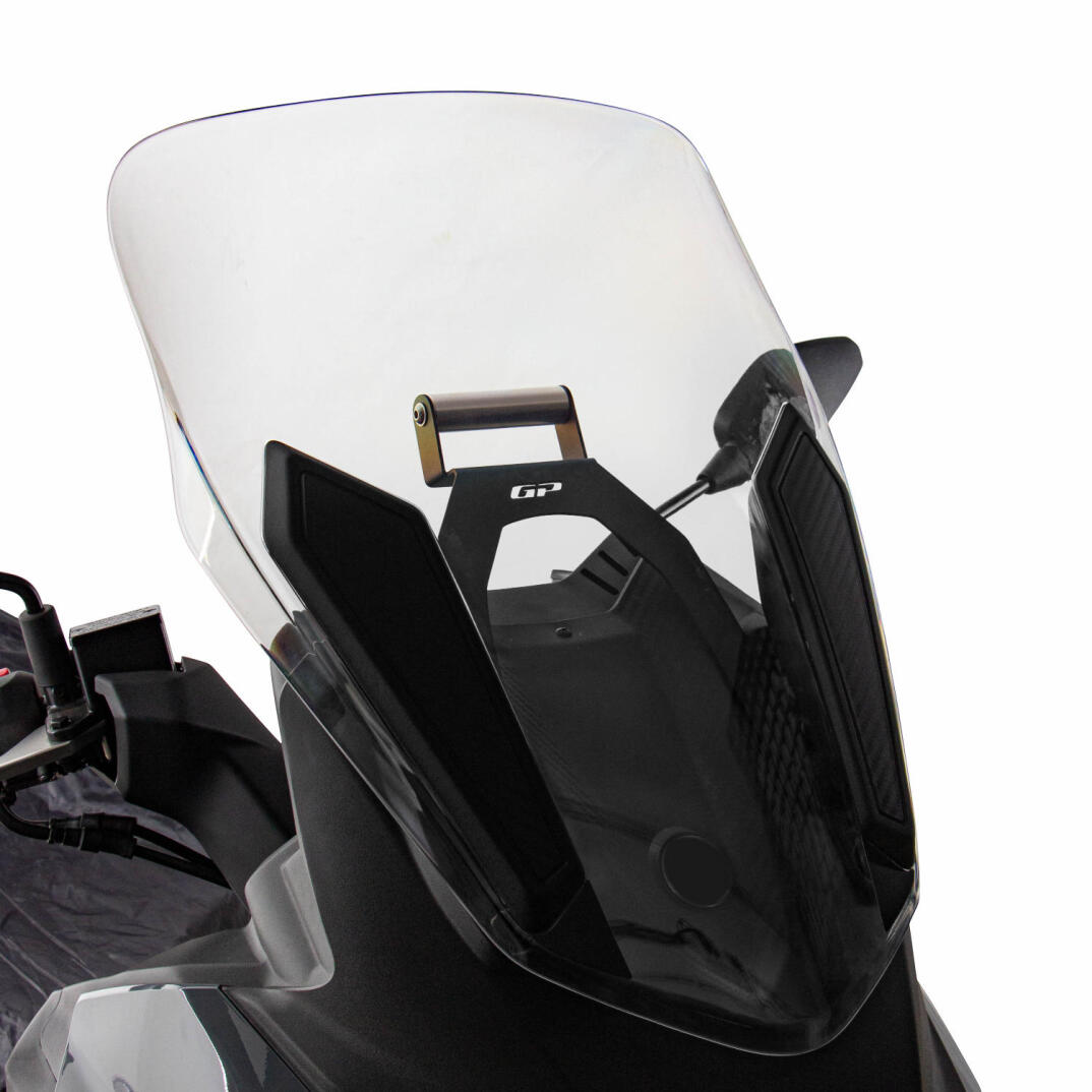 GP Kompozit SYM Joymax Z 250 / Z 250 Plus 2023-2026 Uyumlu Telefon / Navigasyon Tutucu Siyah - 4