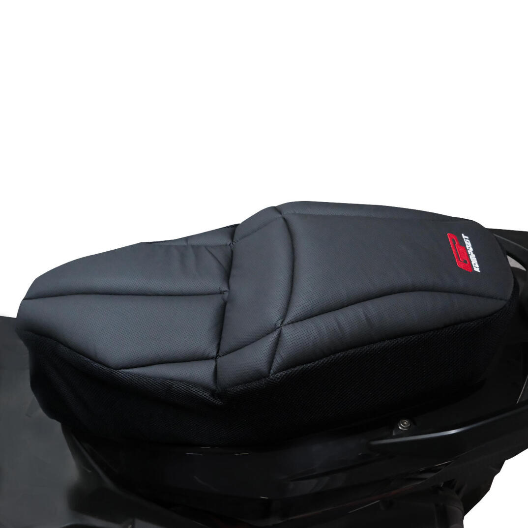 GP Kompozit SYM Joyride 300 2023-2025 Uyumlu Fileli Motosiklet Konfor Sele Kılıfı Siyah - 3