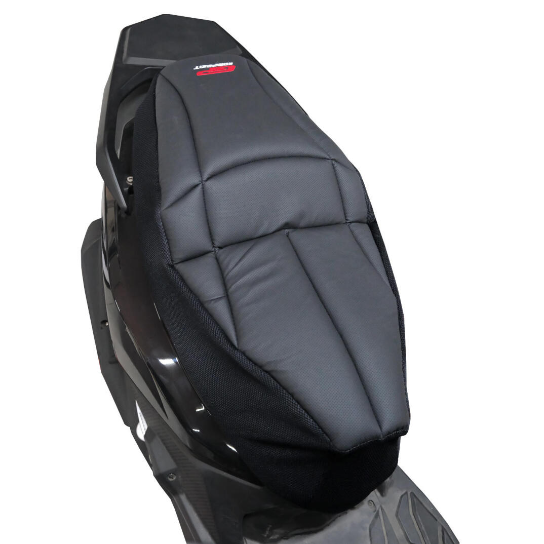 GP Kompozit SYM Joyride 300 2023-2025 Uyumlu Fileli Motosiklet Konfor Sele Kılıfı Siyah - 4