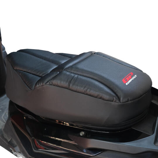 GP Kompozit SYM Joyride 300 2023-2025 Uyumlu Motosiklet Konfor Sele Kılıfı Siyah - 3