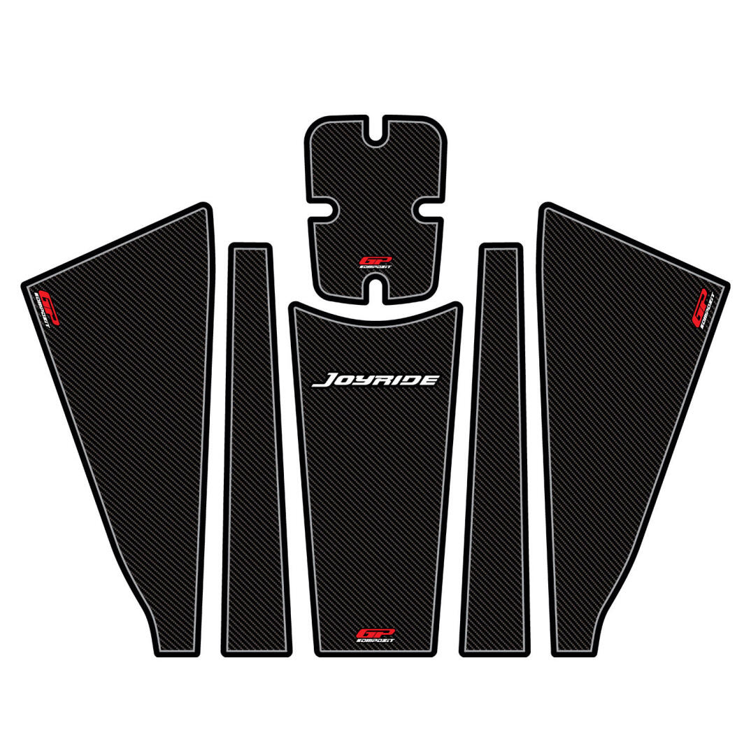 GP Kompozit SYM Joyride 300 2023-2025 Uyumlu Tank Pad Karbon - 1