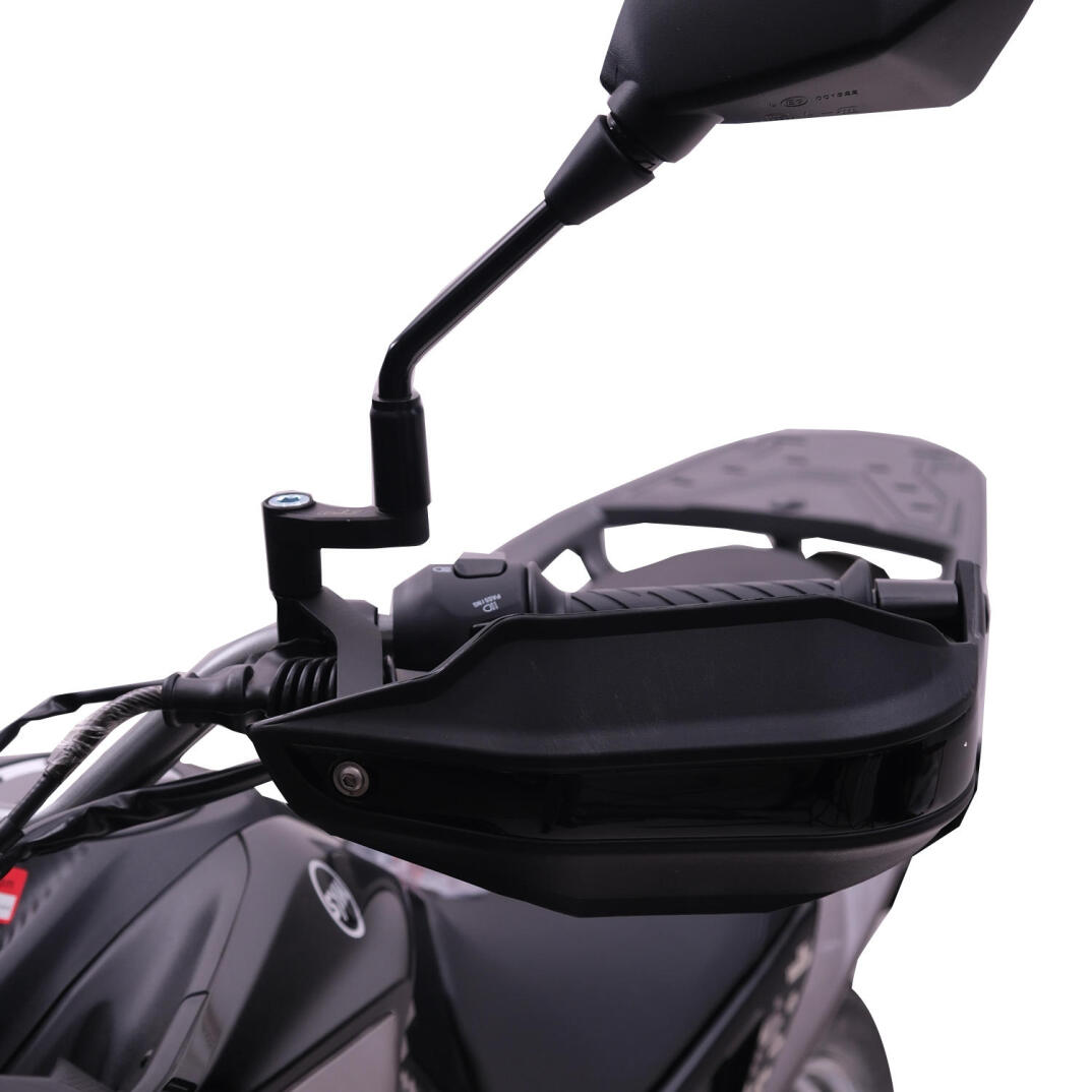 GP Kompozit SYM NH T 200 2024 Uyumlu Plastik Elcik Koruma Siyah - 5