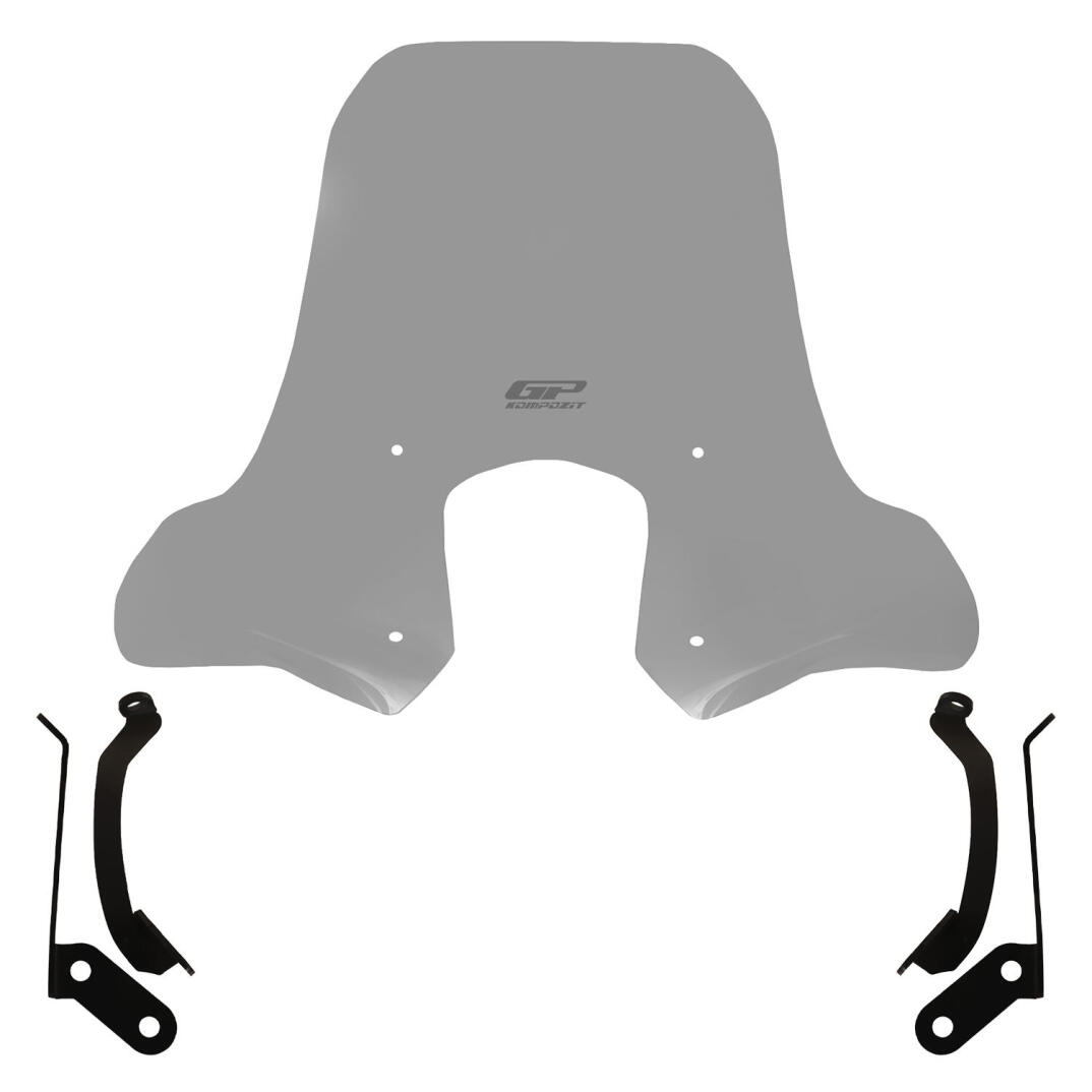 GP Kompozit SYM Symphony ST 125 / 200 2019-2022 Uyumlu Elcikli Ön Cam Füme - 1