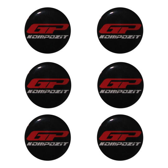 GP Kompozit Takoz Damla Etiket Sticker 6 Adet - Yedek Parça - 1