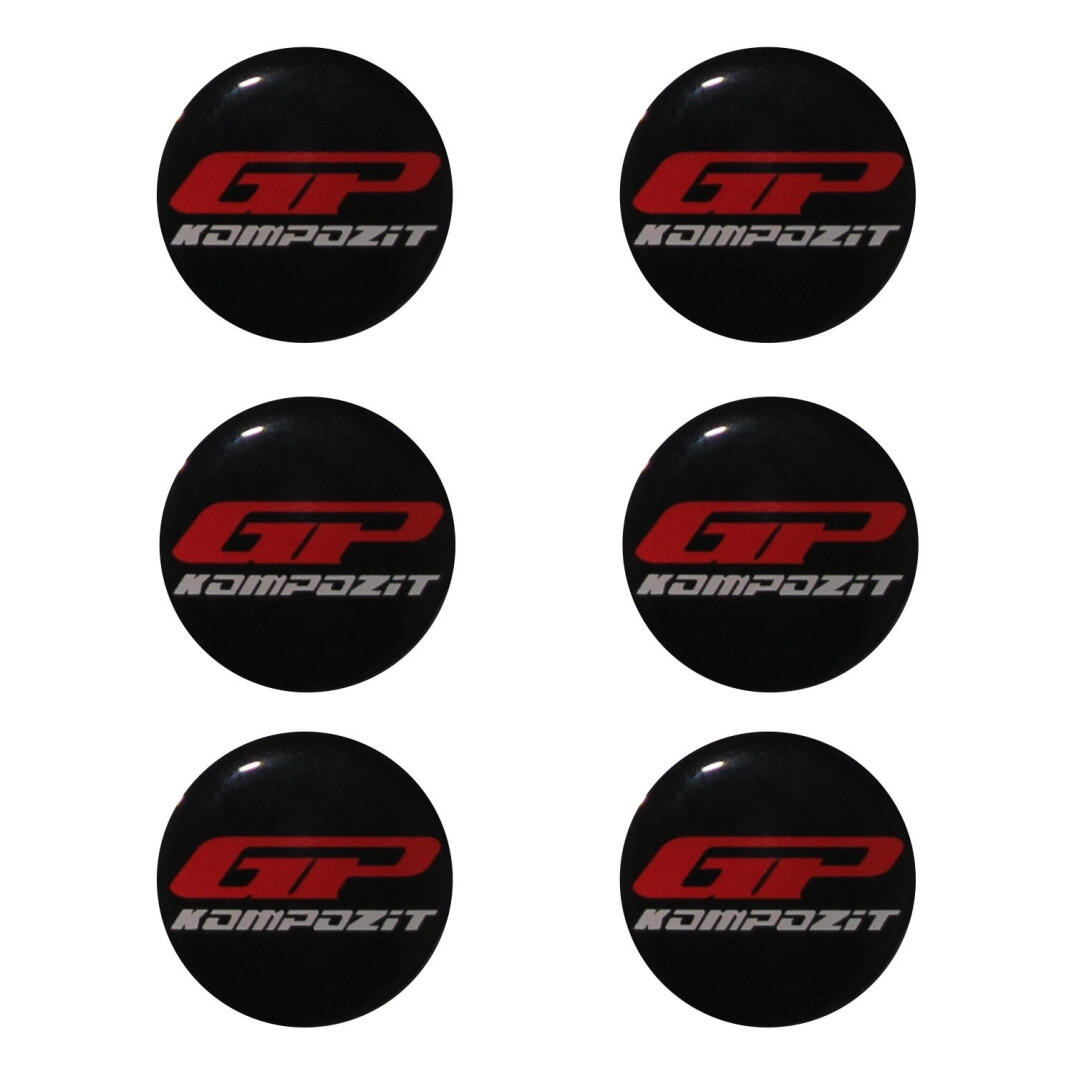 GP Kompozit Takoz Damla Etiket Sticker 6 Adet - Yedek Parça - 1