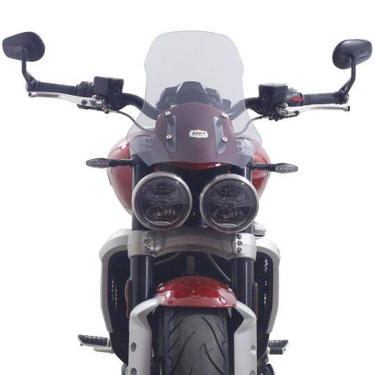 GP Kompozit Triumph Rocket 3 R / GT 2023-2024 Uyumlu Ön Cam Şeffaf (1)