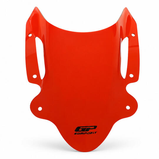 GP Kompozit Triumph Speed Triple 1200 RR 2022-2024 Uyumlu Ön Cam Kırmızı