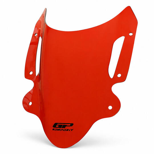 GP Kompozit Triumph Speed Triple 1200 RR 2022-2024 Uyumlu Ön Cam Kırmızı (1)