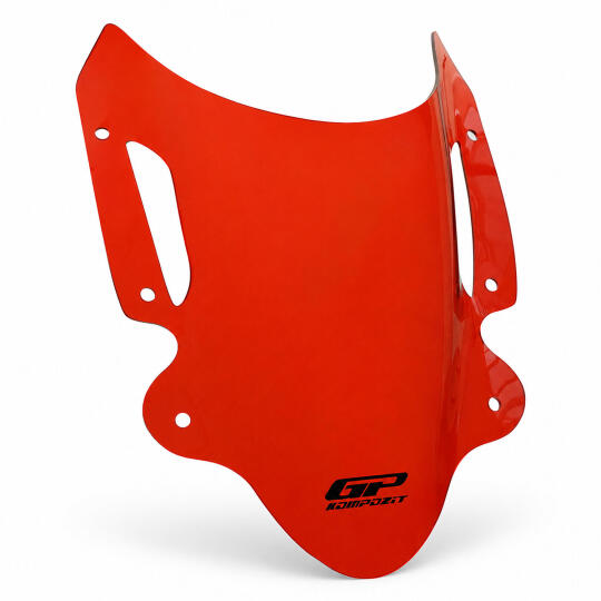 GP Kompozit Triumph Speed Triple 1200 RR 2022-2024 Uyumlu Ön Cam Kırmızı - 3