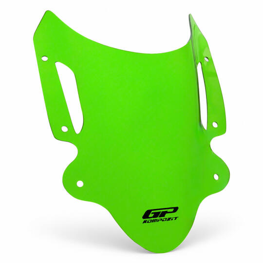GP Kompozit Triumph Speed Triple 1200 RR 2022-2024 Uyumlu Ön Cam Yeşil - 3