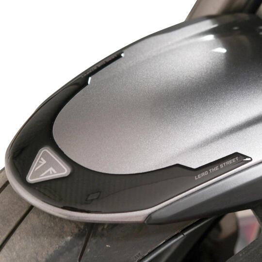 GP Kompozit Triumph Street Triple 765 RS 2023-2024 Uyumlu Tank Pad Seti Siyah-Karbon - 5