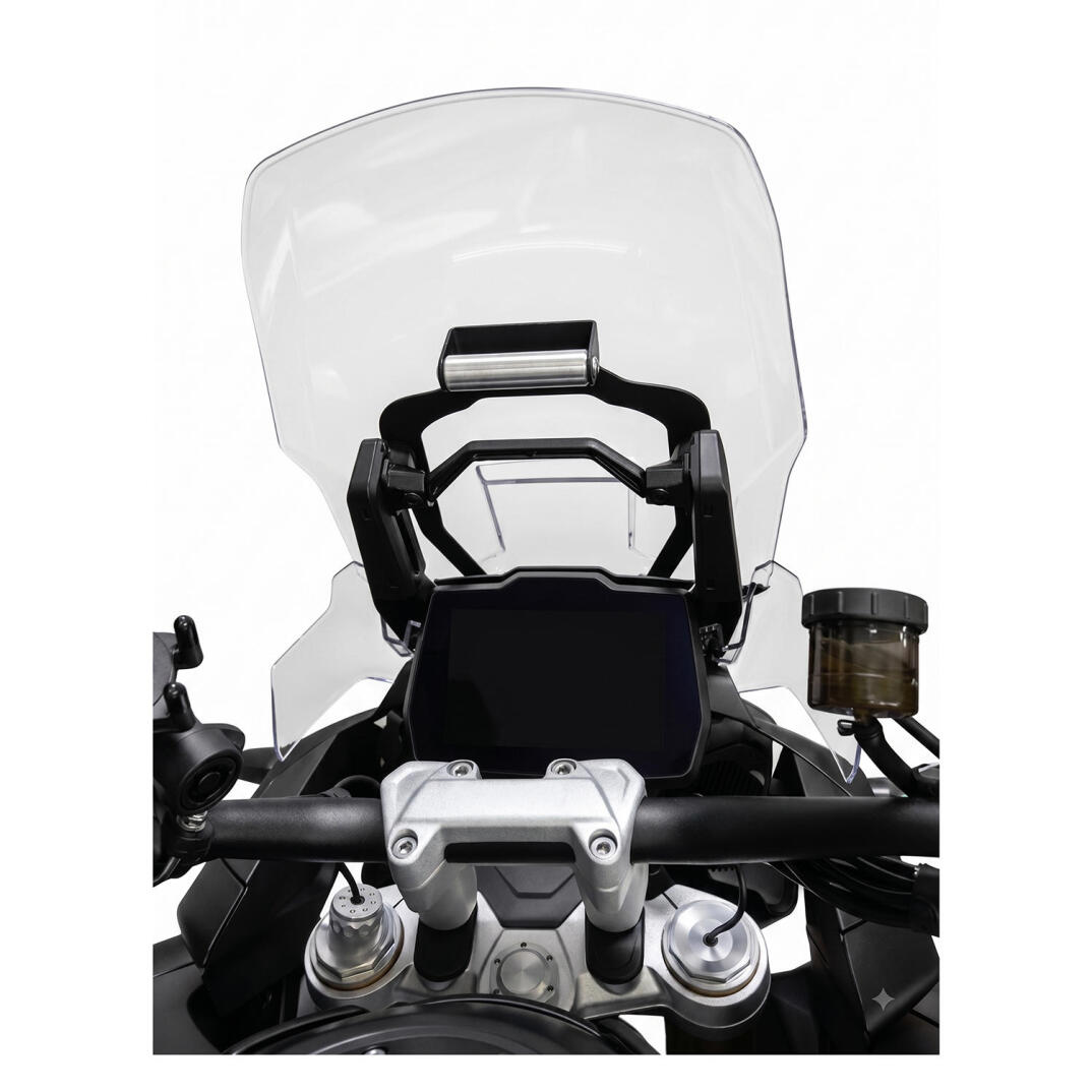 GP Kompozit Triumph Tiger 1200 GT/Rally Explorer 2022-2026 Uyumlu Telefon / Navigasyon Tutucu Siyah - 3