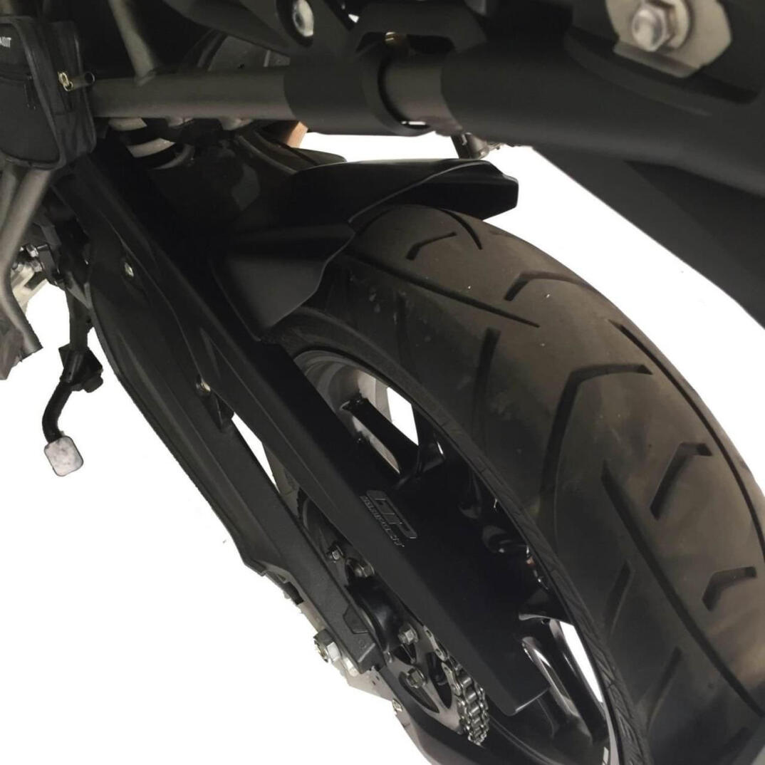 GP Kompozit Triumph Tiger 800 2013-2017 Uyumlu Arka Çamurluk Siyah - 3