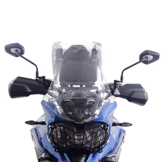 GP Kompozit Triumph Tiger 800 2015-2017 Uyumlu Far Koruma Siyah - 3