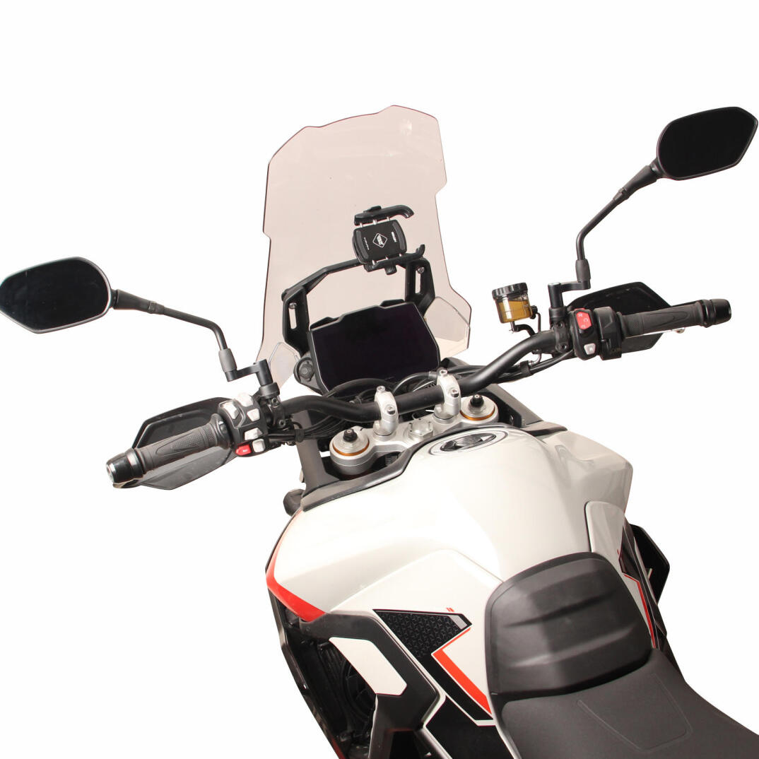 GP Kompozit Triumph Tiger 900 2024 Uyumlu Ayna Genişletme Siyah - 3