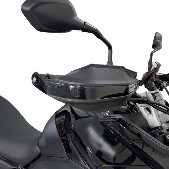 GP Kompozit Triumph Tiger Sport 660 2023-2024 Uyumlu Plastik Elcik Koruma Siyah - 3
