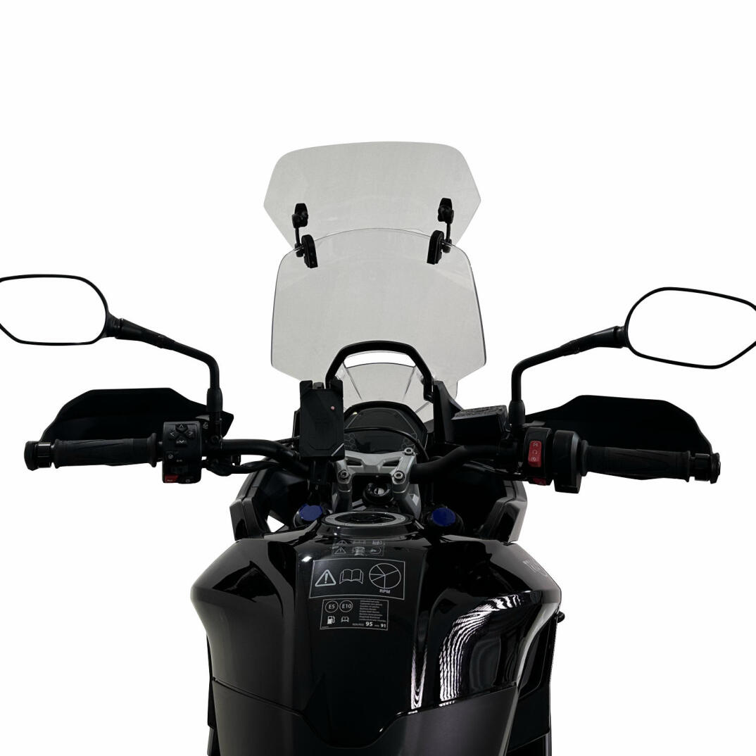 GP Kompozit Triumph Tiger Sport 660 2023-2024 Uyumlu Plastik Elcik Koruma Siyah - 4