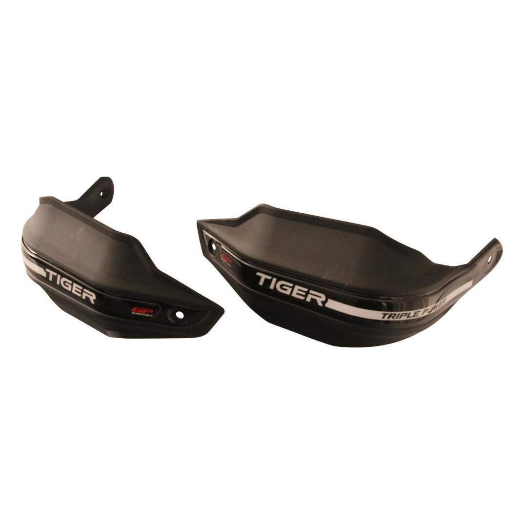 GP Kompozit Triumph Tiger Sport 660 2023-2024 Uyumlu Plastik Elcik Koruma Siyah - 6