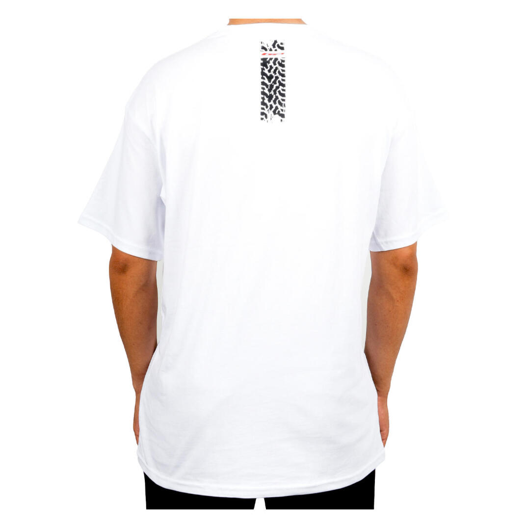 GP Kompozit TSH001 Cross Motosiklet Baskılı T-Shirt Beyaz - 2