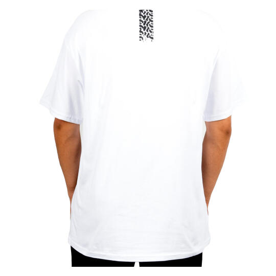 GP Kompozit TSH004 Scooter Motosiklet Baskılı T-Shirt Beyaz (1)