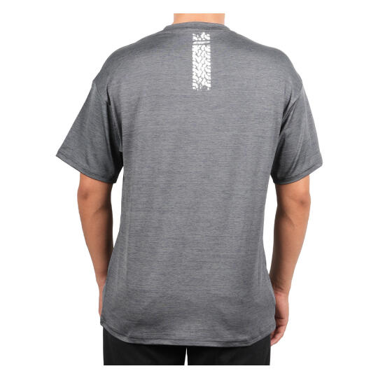GP Kompozit TSH005 Adventure Motosiklet Baskılı T-Shirt Gri (1)