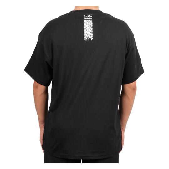 GP Kompozit TSH005 Adventure Motosiklet Baskılı T-Shirt Siyah (1)