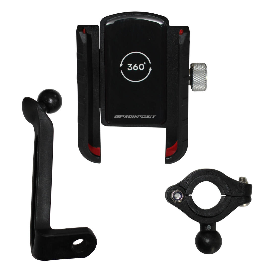 GP Kompozit TTR00 Universal Ayarlanabilir Telefon Tutucu Siyah - Beyaz - 1