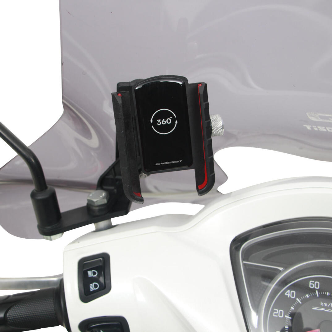 GP Kompozit TTR00 Universal Ayarlanabilir Telefon Tutucu Siyah - Beyaz - 4