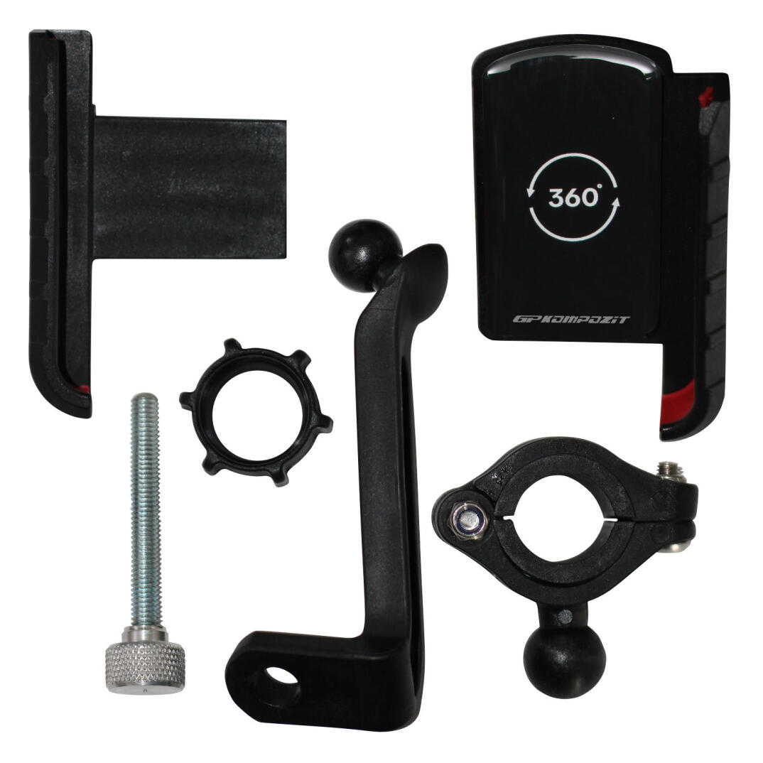 GP Kompozit TTR00 Universal Ayarlanabilir Telefon Tutucu Siyah - Beyaz - 6