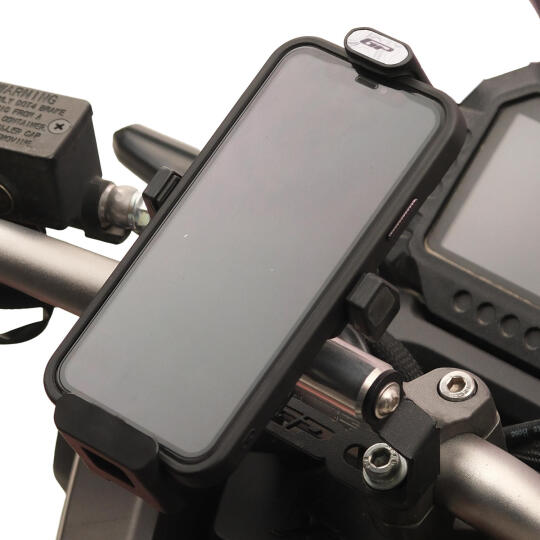 GP Kompozit TTR01 Universal Titreşim Modüllü Telefon Tutucu Beyaz-Siyah - 3