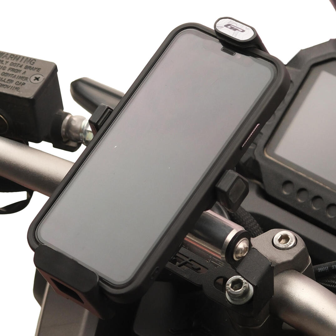 GP Kompozit TTR01 Universal Titreşim Modüllü Telefon Tutucu Beyaz-Siyah - 3