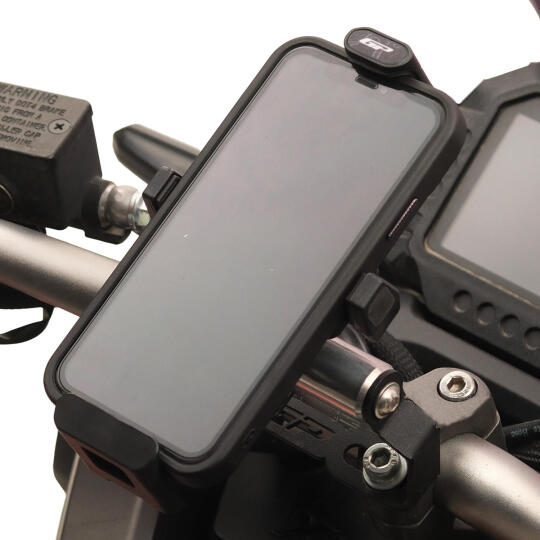 GP Kompozit TTR01 Universal Titreşim Modüllü Telefon Tutucu Siyah - Beyaz - 3