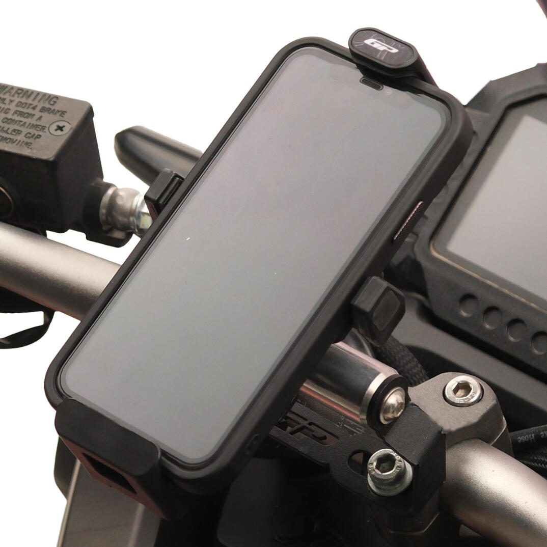 GP Kompozit TTR01 Universal Titreşim Modüllü Telefon Tutucu Siyah - Beyaz - 3